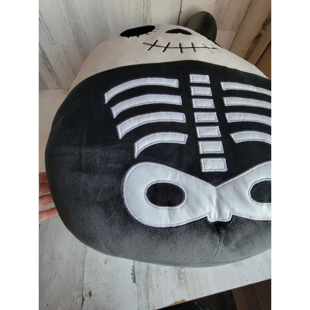 skeleton plush pillow AS IS secret‎ pocket squishy large stuffed animal